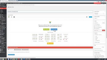 Wordpress Posting with Visual Composer