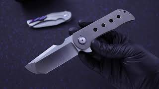 Details Robert Carter P40 Speed Holes Flipper Knife Robtanium Clip (2019 KYCKS) News