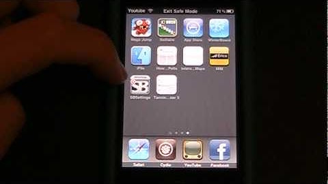 How to Get Out of Safe Mode (Ipod Customizing)