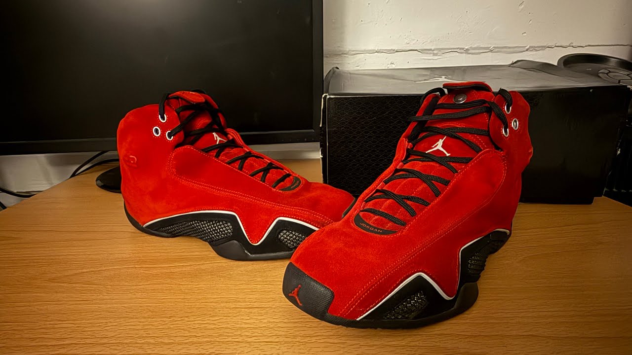 Jordan 21 Red Suede 2006 Review