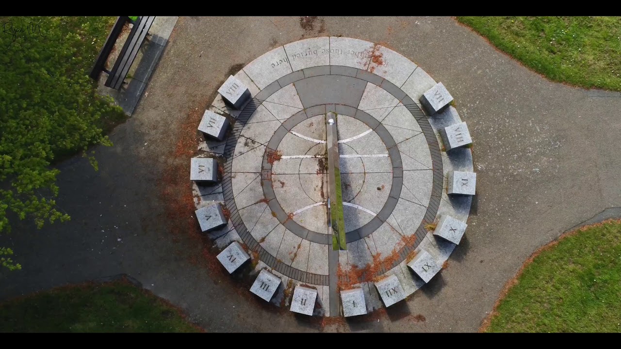 Cemetery Park Sundial - YouTube