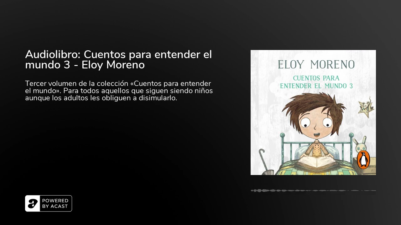 Eloy Moreno - De mi nuevo libro “Cuentos para entender el mundo 3