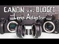 Canon vs Budget Lens Adaptor for M50 / M5. Can you really save over $100?