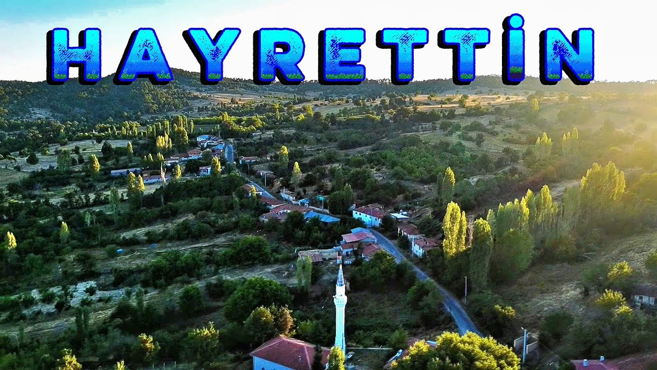 Kuş bakışı Bulgaristan göçmenleri yaylası 