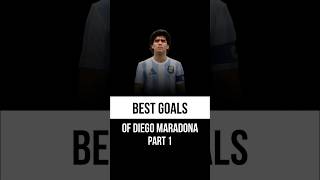 Best goals of Diego Maradona - Part 1 #shorts #goals #maradona