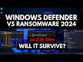 Windows defender vs ransomware 2024