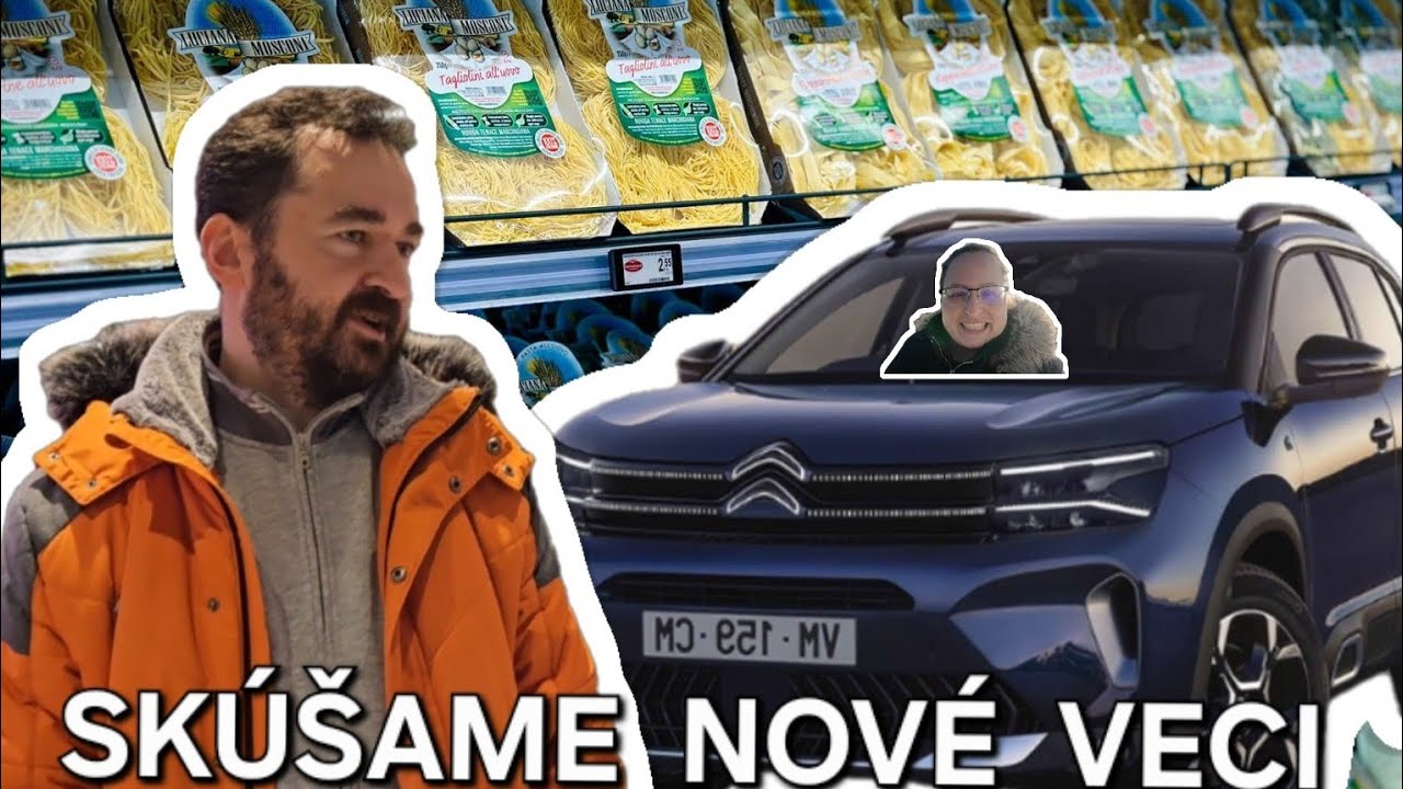 Taliansky supermarket v Bratislave, ochutnávka a náhradné auto | Rodinný vlog