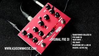Ashdown OriginAL Valve Pre-DI Pedal