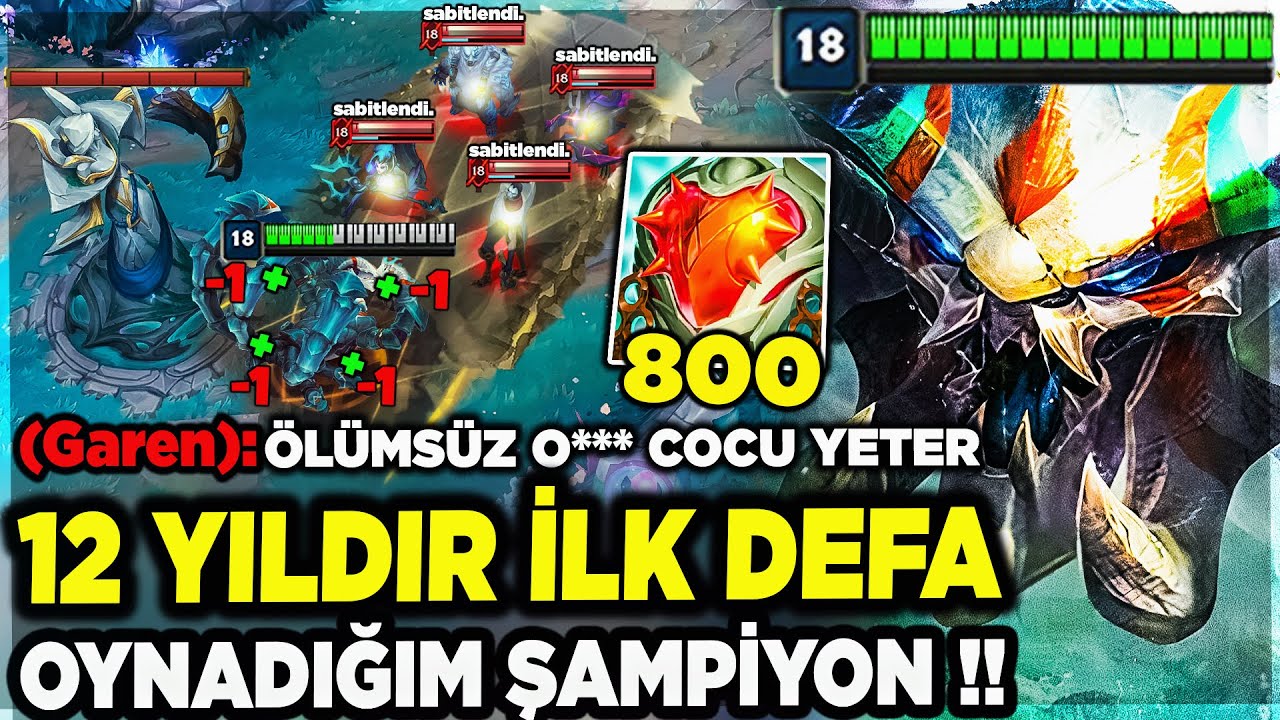 6000 CAN 800 Çelikyürek SKARNER !! Bu Şampiyonla Baş Etmek İmkansız !!