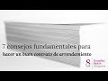 Cómo hacer un buen contrato de alquiler│González Sastre Abogados