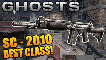 Call of Duty Ghosts: "SC-2010" Best Class Setup - SC-2010 Assault Rifle Class Setup