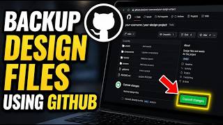How to backup your design files using GitHub for version control - Step By Step
