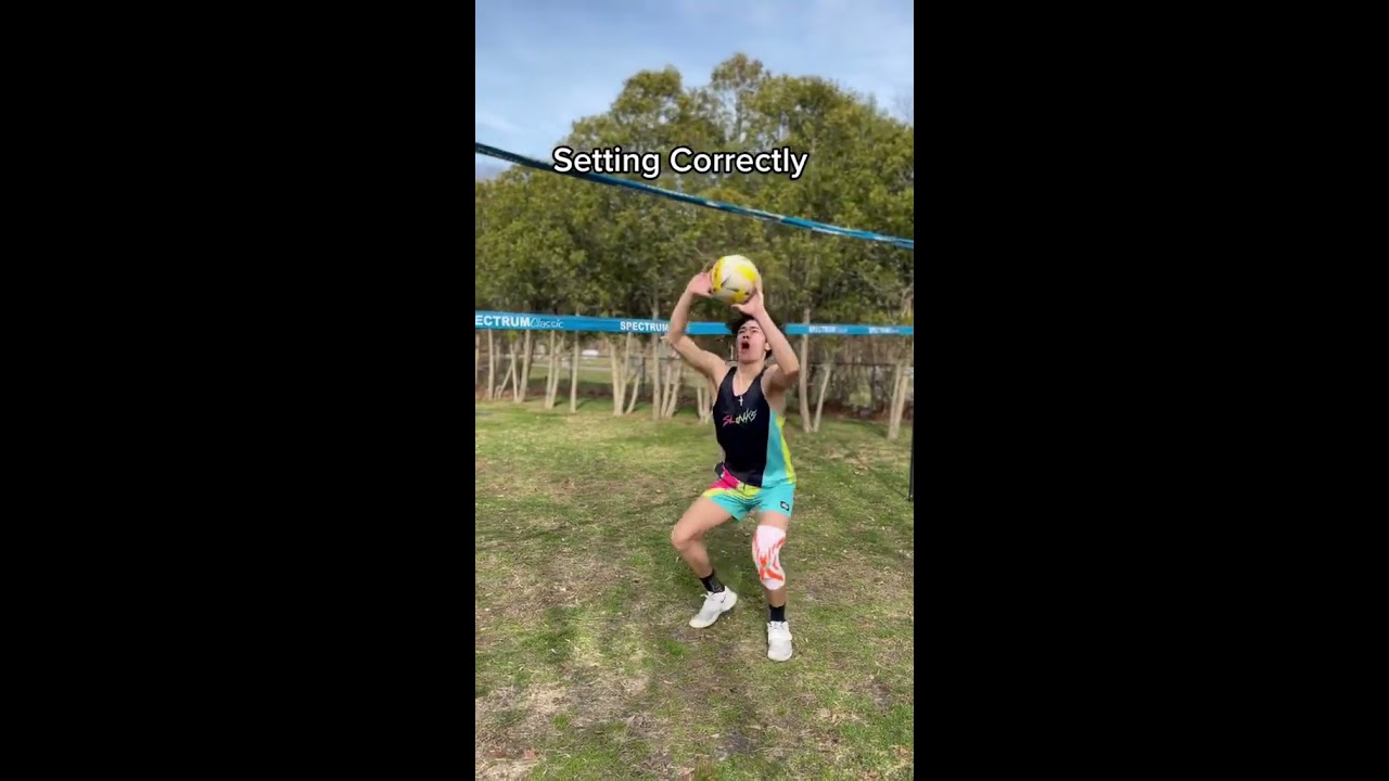 Volleyball Hits Setting Correctly
