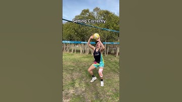 Volleyball Hits: Setting Correctly