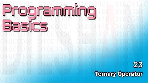 Programming Basics | Ep 23 | Ternary Operator | Programming in Sinhala