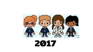 Odd squad timeline’s 2014-2021 Toca Boca version