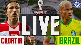 Croatia 1-1 (4-2 Pens) Brazil | FIFA World Cup Qatar 2022 LIVE