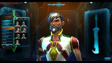 WildStar beta | Character Creation: Cassian Dominion Male