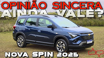 Nova Chevrolet SPIN 2025: O que mudou? Ficou BOA? VALE a PENA comprar? PREÇO, consumo, PROBLEMAS