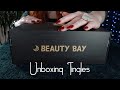 Asmr beauty haul unboxing  crinkles tapping packages  soft whisper