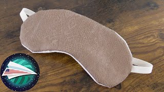 Cool Sleep Mask DIY | Upcycling Project | Sewing for Beginners