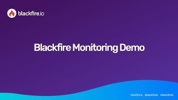 Blackfire Monitoring Demo