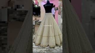 Ivory Lehenga Made from Scratch | Best Bridesmaid’s Lehenga #shorts #lehenga #fashion