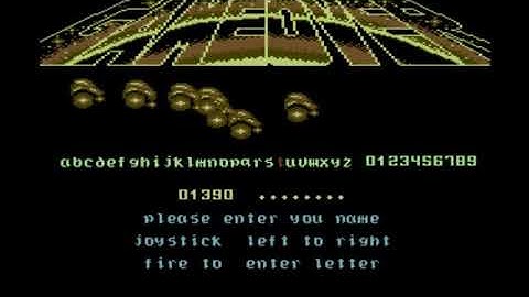 Scout Game Over Music for the Commodore 64