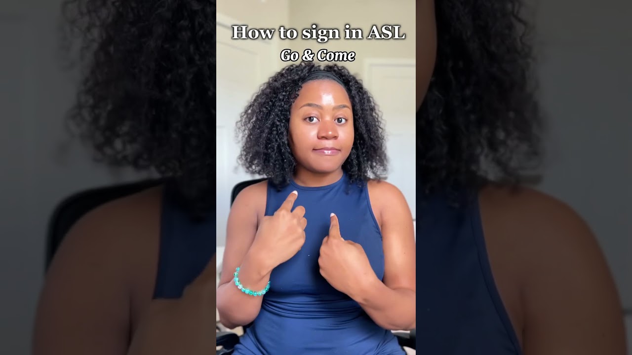 Как жестами передать «идти» и «приходить» на языке жестов (