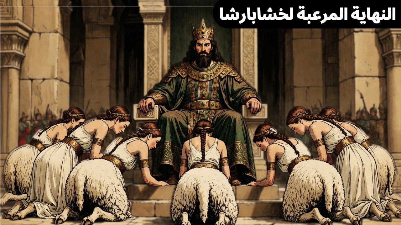 جنون الملك خشايارشا الخطير ونهاية مرعبة