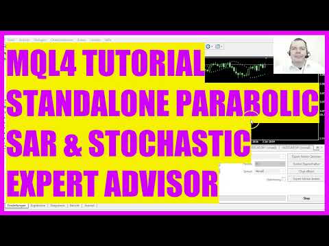 MQL4 TUTORIAL BASICS - 133 STANDALONE PARABOLIC SAR STOCHASTIC EXPERT ADVISOR