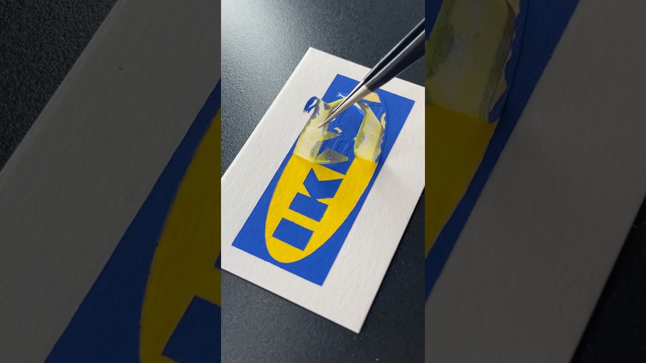 Dibujo el logo de IKEA 🇸🇪 ¿siguiente? / next?