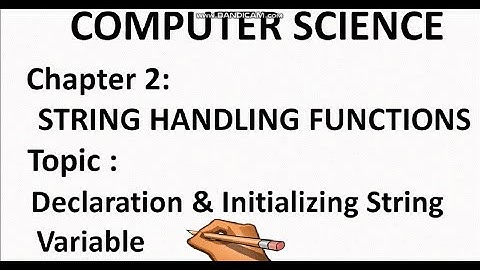 Chapter 2|String Handling Functions | Computer Science|12th standard |Part 2|