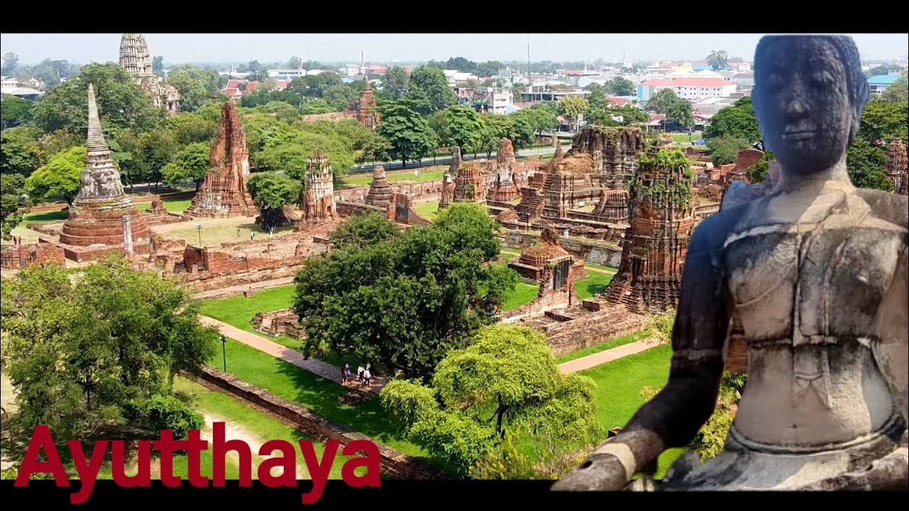 Ayutthaya Piękna Świątynia i tani Hostel