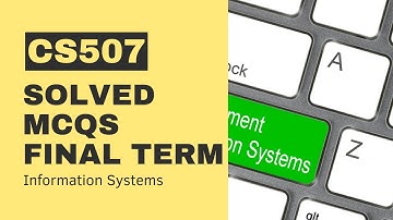 CS507 Final Term Past Paper[Solved MCQs]