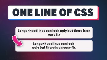 Fix your wonky headings with text-wrap: balance