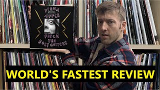 Reviewing Fiona Apple&#39;s Fetch the Bolt Cutters in 10 seconds or less