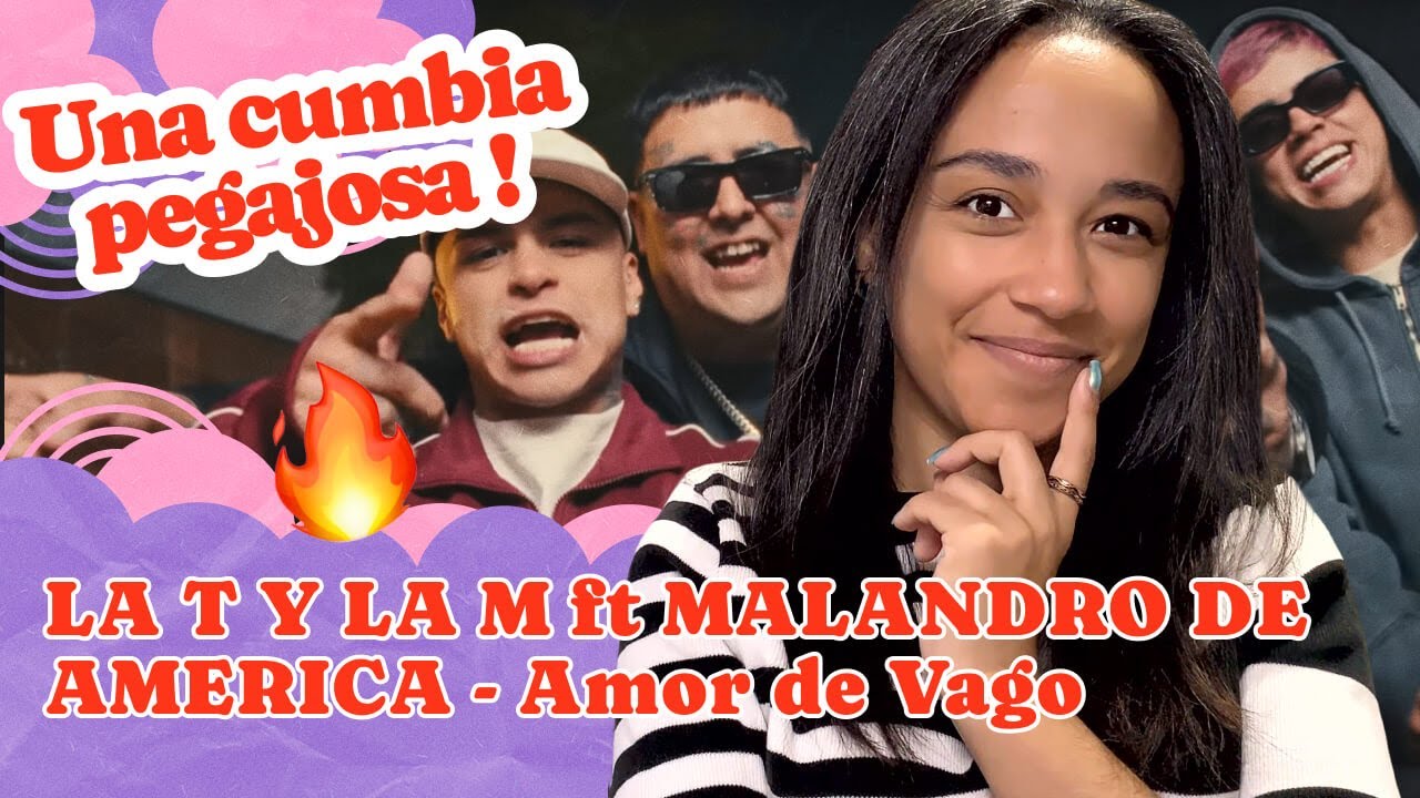 LA T Y LA M ft MALANDRO DE AMERICA Amor de Vago ▷ Reacción !!!
