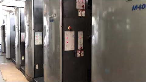 2008 Goss M800 4 unit Web Press 1156mm JF70