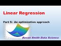 IML24: Linear regression (part 5): How to solve least squares using gradient descent