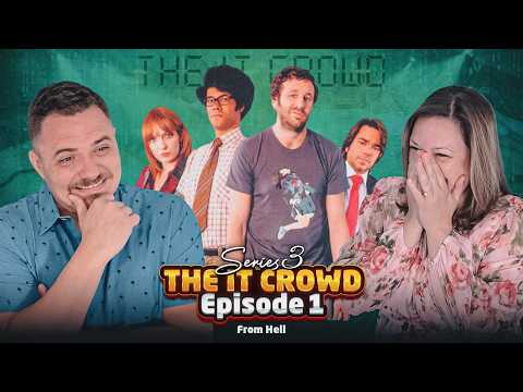 Jen's BUILDER From Hell! 🔨 Americans React to The IT Crowd S3E1