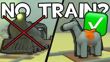 Can I Beat Dead Rails With NO TRAIN.. (Roblox)