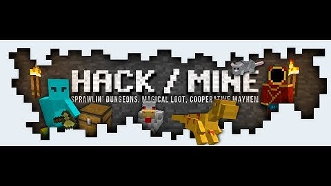 Minecraft Hack/Mine Ep 1 The first dungeon