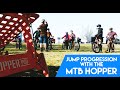 Mtb jump progression wthe mtb hopper rich drew the ride series mtb skills clinic