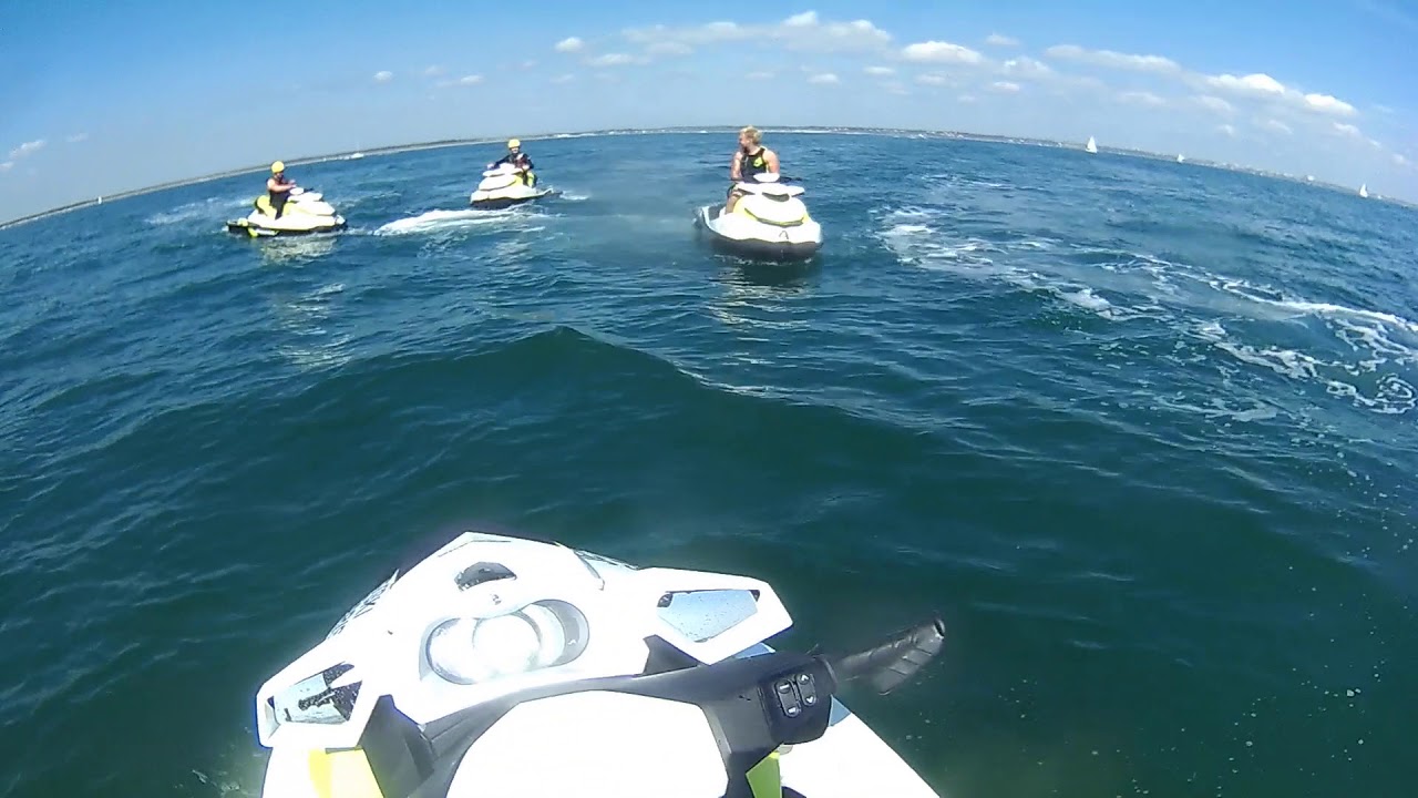 Jet skiing in Poole!!! YouTube