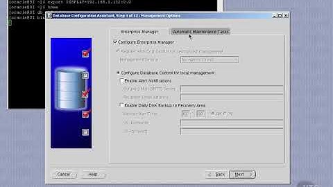 17 Rerunning netca ntemgr dbca