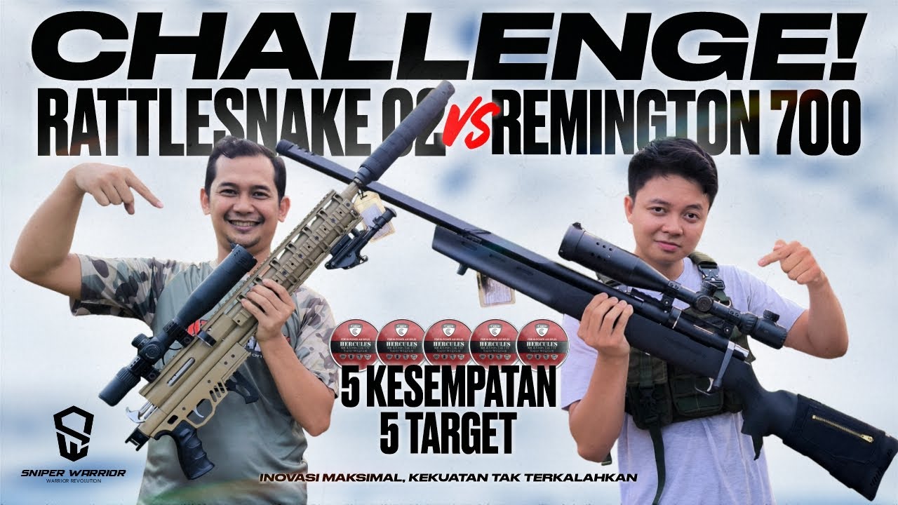 EPISODE SPESIAL❗TANTANGAN ADU SKILL TEMBAK TARGET DENGAN 2 UNIT BIGGAME UNGGULAN SNIPERWARRIOR❗