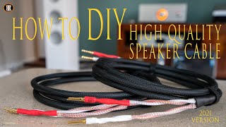 Making High Quality Speaker Cables with Canare 4S11