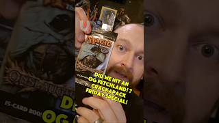 DID WE MANAGED TO PULL AN OG FETCHLAND FROM THIS 24 YEAR OLD BOOSTER PACK? #mtg