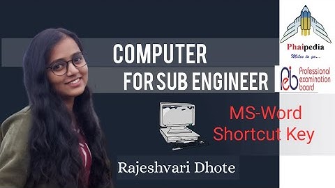 Rapid Course On Computer For Sub Engineer || Mp Vyapam Sub Engineer Exam || Computer || Lecture 01